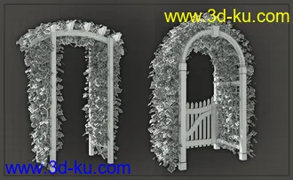 3D打印模型Garden Arches Vol 1的图片