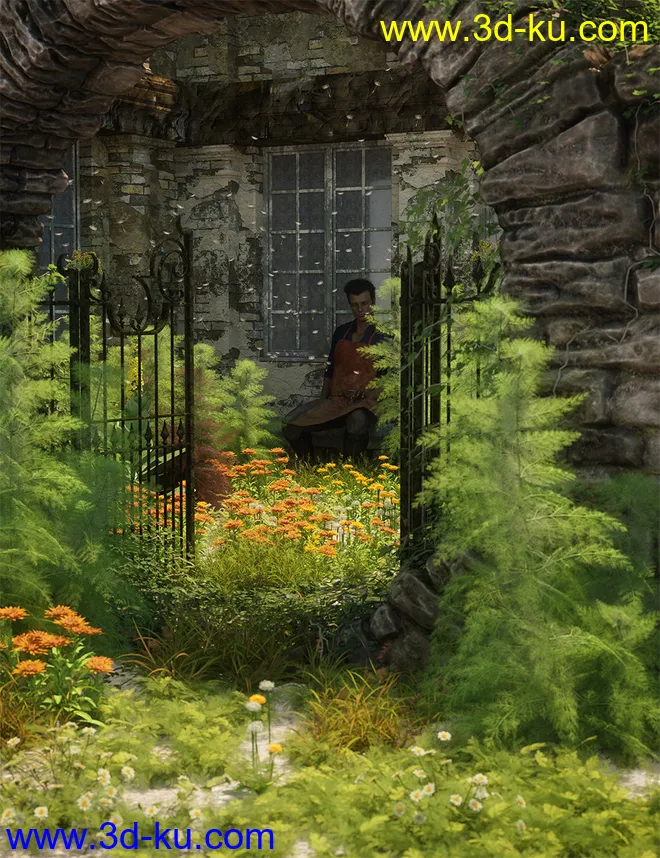Garden Flowers Vol 1 - Herbs模型的图片2