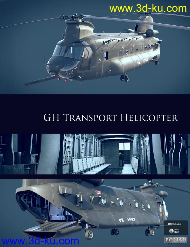 GH Transport Helicopter模型的图片1
