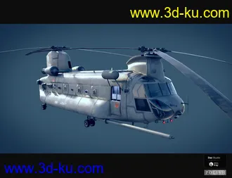 3D打印模型GH Transport Helicopter的图片