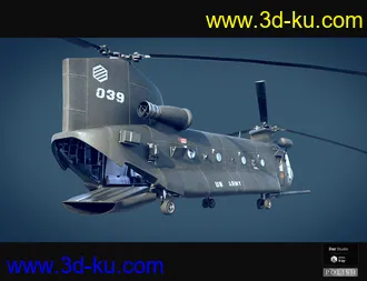 3D打印模型GH Transport Helicopter的图片