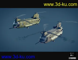 3D打印模型GH Transport Helicopter的图片
