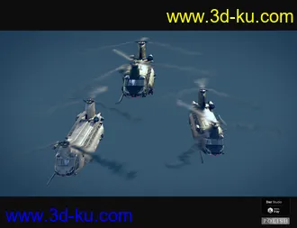 3D打印模型GH Transport Helicopter的图片