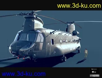 3D打印模型GH Transport Helicopter的图片