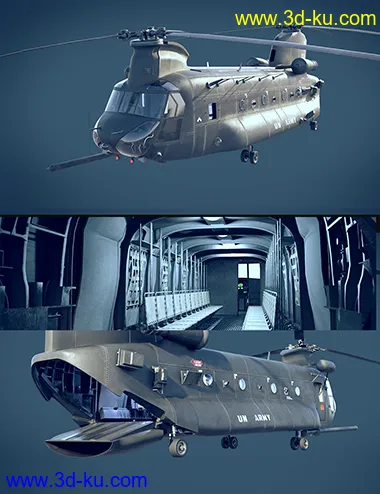 GH Transport Helicopter模型的图片12