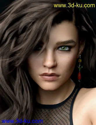 3D打印模型Gilia HD for Genesis 8 Female的图片