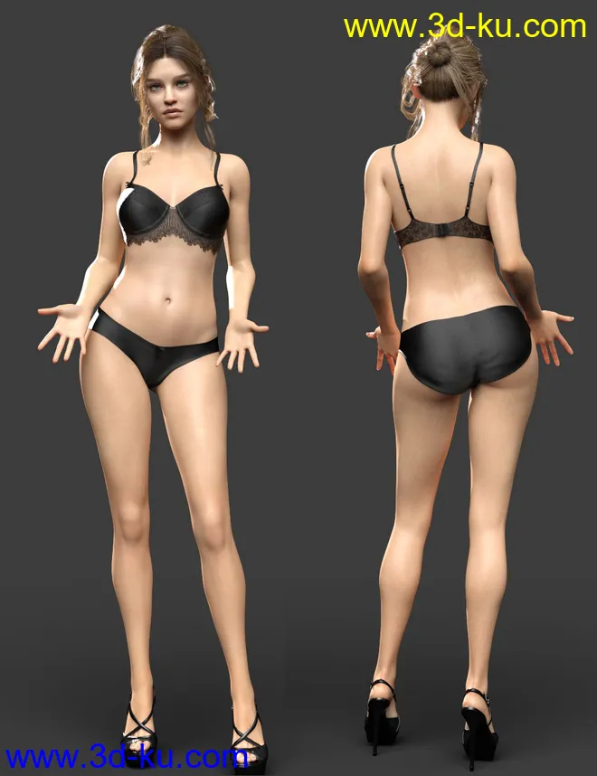Gilia HD for Genesis 8 Female模型的图片5