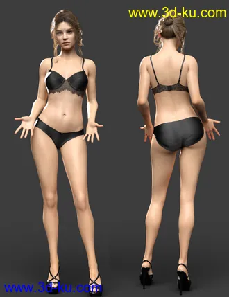 3D打印模型Gilia HD for Genesis 8 Female的图片