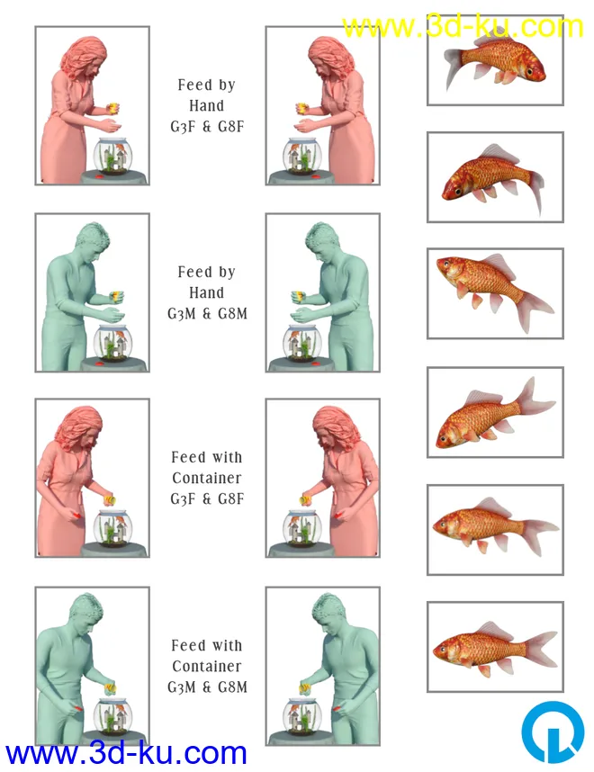 Goldfish and Props模型的图片4