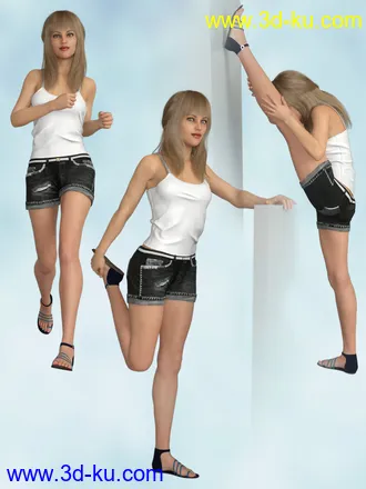 3D打印模型Good Morning Props and Poses for Victoria 8的图片