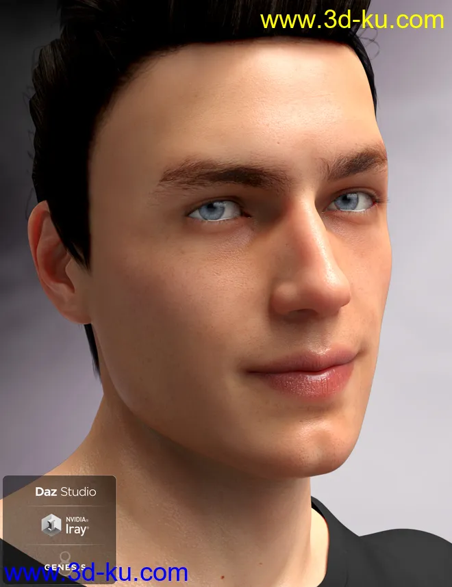 GP Character Eyes for Genesis 8模型的图片5