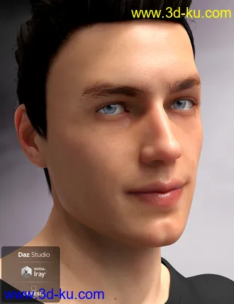3D打印模型GP Character Eyes for Genesis 8的图片