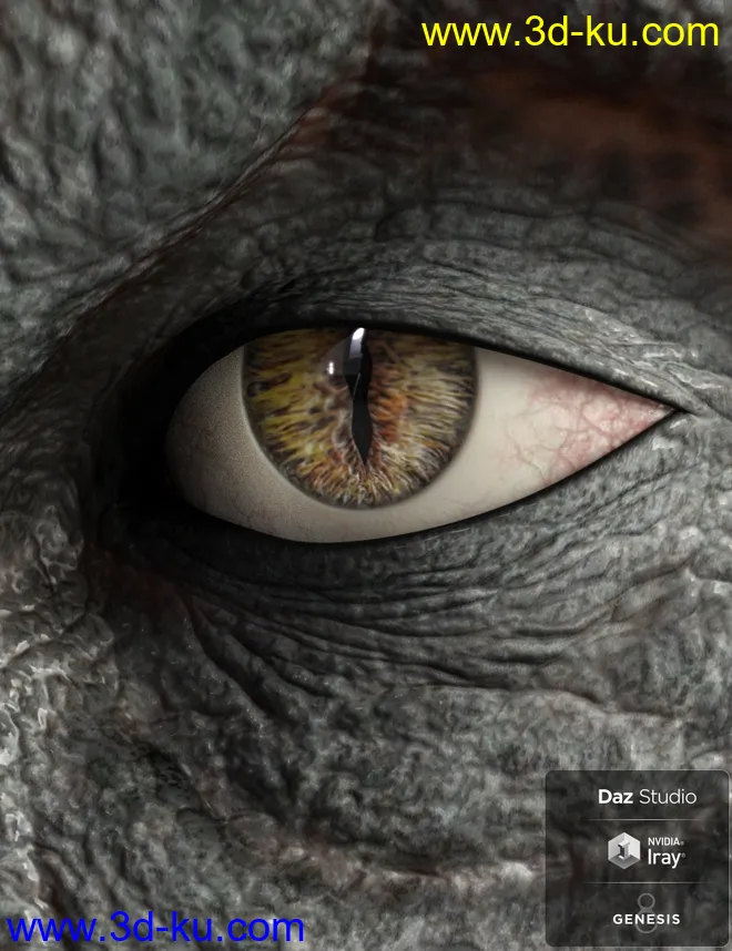 GP Character Eyes for Genesis 8模型的图片6