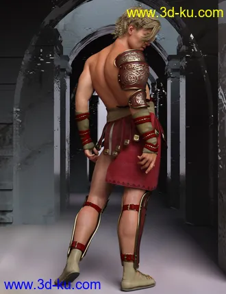 3D打印模型Greco Roman Poses for Genesis 8 Male的图片