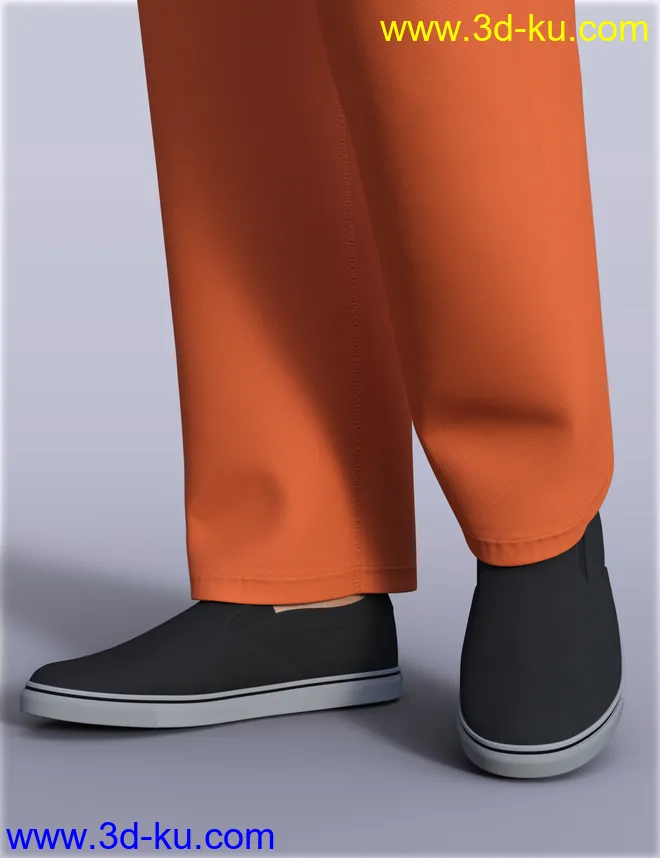 H&C Prisoner Clothing B for Genesis 3 Male(s)模型的图片8