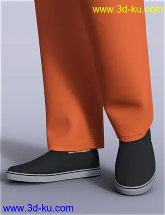 3D打印模型H&C Prisoner Clothing B for Genesis 3 Male(s)的图片