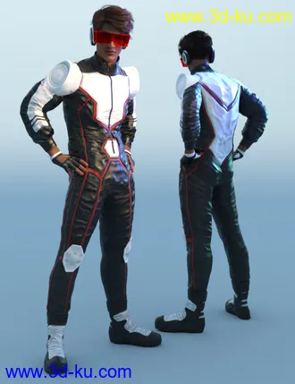 3D打印模型H-Suit for Genesis 8 Male(s)的图片