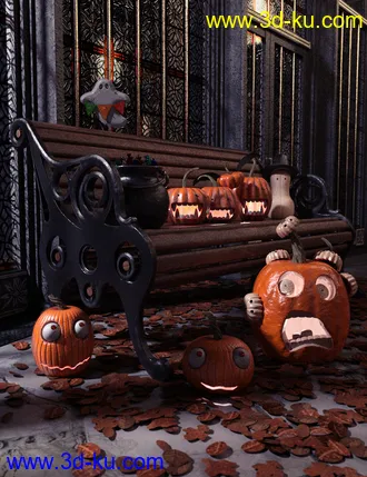 3D打印模型Halloween Whimsey Props的图片