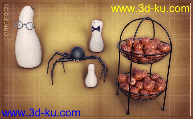 Halloween Whimsey Props模型的图片3