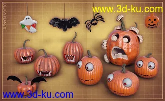 3D打印模型Halloween Whimsey Props的图片