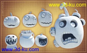 3D打印模型Halloween Whimsey Props的图片