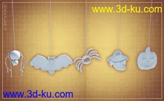 3D打印模型Halloween Whimsey Props的图片