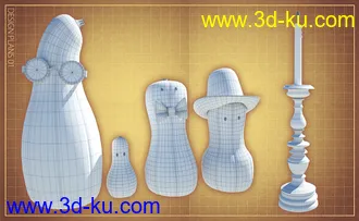 3D打印模型Halloween Whimsey Props的图片