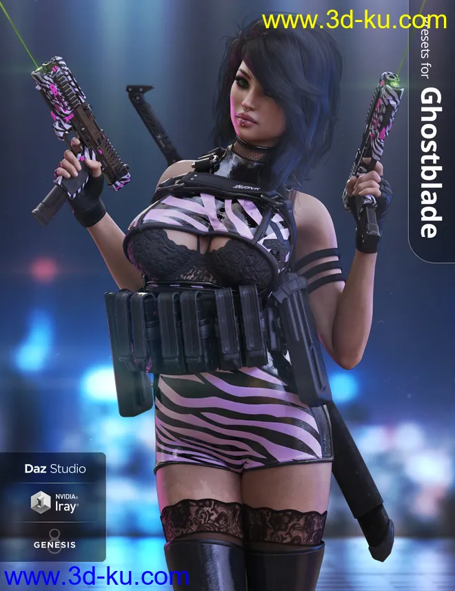 Harbinger Machine Pistol模型的图片3