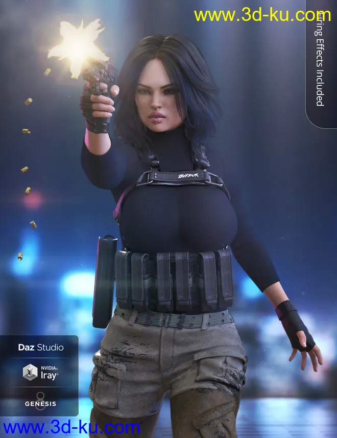 Harbinger Machine Pistol模型的图片5