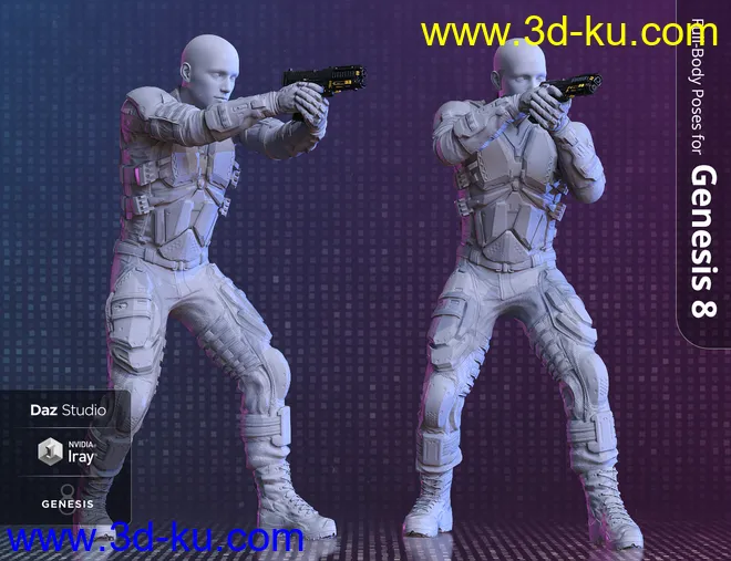 Harbinger Machine Pistol模型的图片7