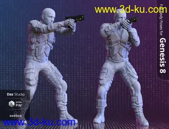 3D打印模型Harbinger Machine Pistol的图片