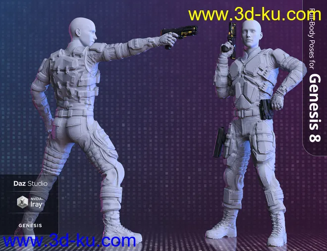 Harbinger Machine Pistol模型的图片8