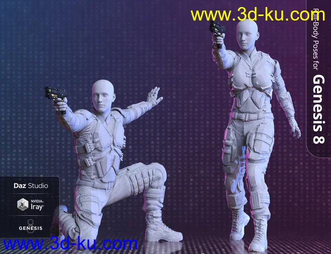 Harbinger Machine Pistol模型的图片9