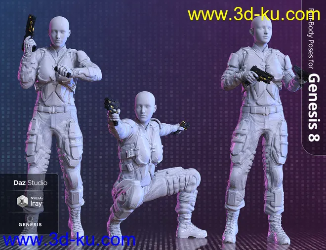 Harbinger Machine Pistol模型的图片10