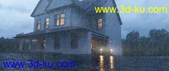 3D打印模型Harwood House的图片