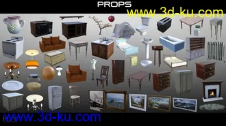 3D打印模型Harwood House的图片