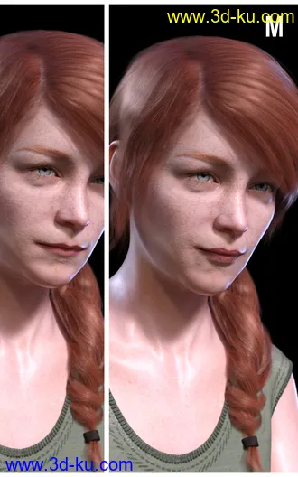 3D打印模型HD Visemes for Genesis 8 Female的图片