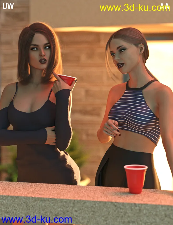 HD Visemes for Genesis 8 Female模型的图片6