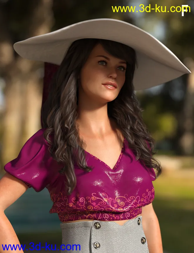 HD Visemes for Genesis 8 Female模型的图片8