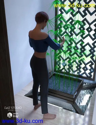 3D打印模型Hearth & Home Genesis 8 Female的图片