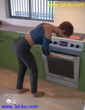 3D打印模型Hearth & Home Genesis 8 Female的图片