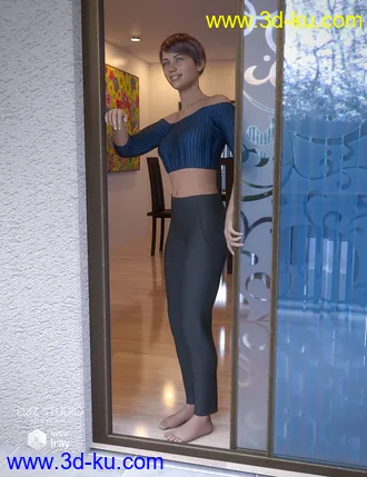 3D打印模型Hearth & Home Genesis 8 Female的图片