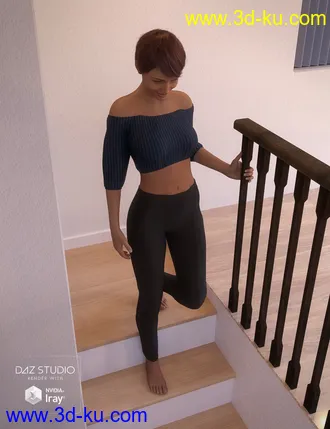 3D打印模型Hearth & Home Genesis 8 Female的图片