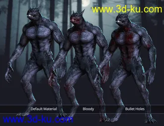 3D打印模型HH Werewolf的图片