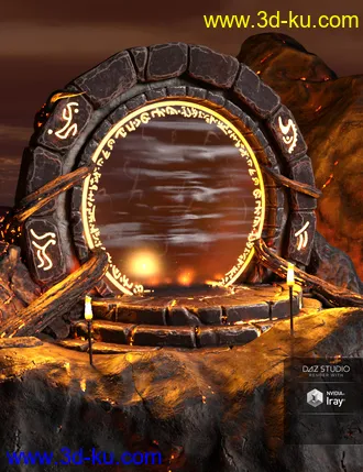 3D打印模型High Mountain Portal的图片
