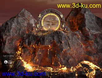 3D打印模型High Mountain Portal的图片