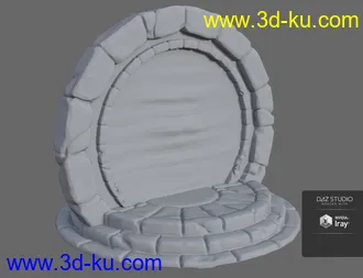 3D打印模型High Mountain Portal的图片