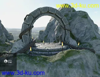 3D打印模型High Mountain Portal的图片