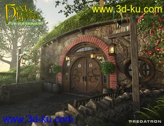 3D打印模型Hog and Barrel Pub Exterior的图片