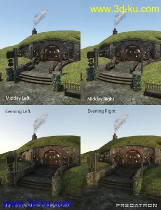 3D打印模型Hog and Barrel Pub Exterior的图片